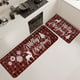 thumbnail image 5 of 2 Alfombras y Tapetes Navideños para Cocina, Antideslizantes, para Decoración Navideña (40,6 X 60,9 Cm + 40,6 X 122,9 Cm), 5 of 6
