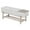 Natural, variant on GZXS 47.24" Entryway Shoe Bench with Flip Top and Hidden Storage, Modern Upholstered Bench with Open Shelf and Black Rubber Wood Legs, for Living Room, Bedroom, Hallway