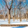 thumbnail image 6 of Natural Burlap Tree Wraps for Winter Plant Protection 5.9\"x11.5\'/7.8\"×9.8\', 6 of 12