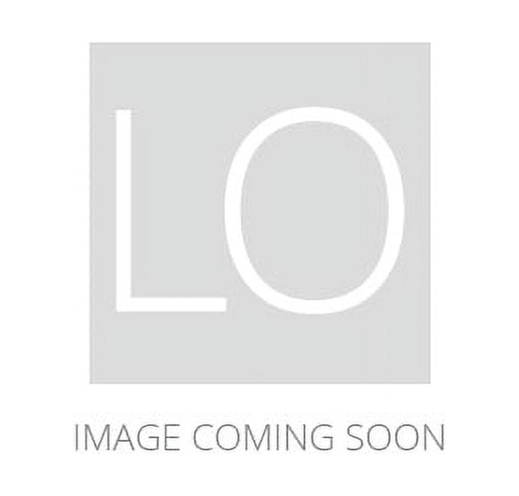 Lyrique 8-Light Ceiling Light in Bronze with Brass Accents