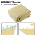 thumbnail image 6 of Yescom 16x12 Ft 97% UV Block Rectangle HDPE Sun Shade Sail Canopy Outdoor Patio Pool, 6 of 9