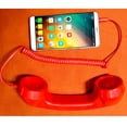 thumbnail image 2 of 3.5mm Micrófono Retro Teléfono Celular Auricular Teléfono Clásico Receptor - Rojo SM SunniMix Teléfono clásico retro, 2 of 7
