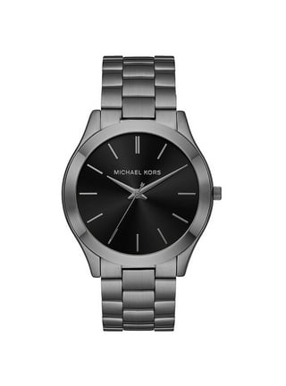 Matte black michael on sale kors watch