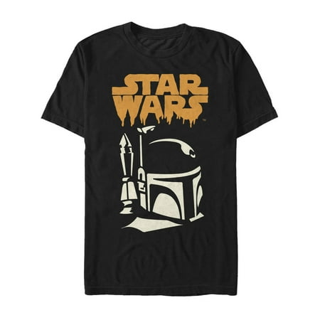 Star Wars Men's Halloween Spooky Boba Fett T-Shirt