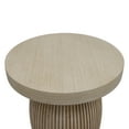 thumbnail image 6 of Parisloft Boho Accent Round End Table - 15.7"Dia. x 20.5"H, Small Side Table Circular Nightstand Plant Stand, Sofa Side Table for Livng Room Bedroom Small Space, 6 of 10