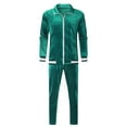 thumbnail image 2 of Men's 2 Piece Tracksuit Long Sleeve Sweatshirt Jogger Sweatpants Activewear Casual Warm Sweatsuits Sports Set, 2 of 3
