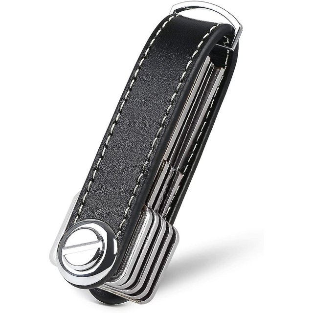 Dww-noir Porte-cls En Cuir | Porta-cls Hombre | Puertas desmontables | Porte-cls Intelligent De Poche (peut Accueillir 10 12 Cls Multiples)