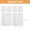 thumbnail image 4 of 6Pcs Transparent Figures Doll Bag Box Action Figures Toys Collectibles Display Container, 4 of 8
