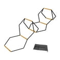 thumbnail image 4 of DYNWAVECA Agility Ladder Speed Training Ladder Rugby Outdoor Sports Instant Set up Speed Training Equipment Speed Ladder Workout Ladder 6 Grids, 4 of 10