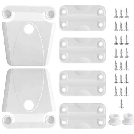 TAPDRA White Hinges Latches Replacement for 25 165 Quart High Quality Interchangeable Parts 24012 for Igloo Cooler