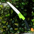 thumbnail image 6 of Deli 7-inch Stainless Steel Folding Handsaw,Portable Camping Jab Saw with Triple Cut Teeth for Trees Trimming,Branches Cutting, Gardening,Camping, Hunting, 6 of 9