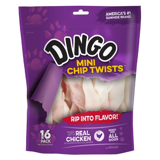 Dingo Chip Twists, 16 count