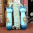 thumbnail image 1 of Jump Rope Adjustable Colourful Cartoon Premium Workout Fitness Cardio Skipping Rope For Women Men, 1 of 2