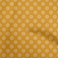 thumbnail image 1 of oneOone Cotton Jersey Mustard Yellow Fabric Asian Floral Block Fabric For Sewing Printed Craft Fabric By The Yard 58 Inch Wide, 1 of 4