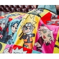 thumbnail image 5 of Naruto Character Collage Fleece Throw Blanket With Sherpa Backing | 50 x 60 Inch, 5 of 8