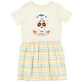 thumbnail image 3 of Inktastic Day of the Dead Skull Girls Toddler Dress, 3 of 5