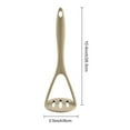thumbnail image 6 of Hzsb Silicone Potato Masher Ergonomic Handle Heat Resistant Easy to Clean Kitchen Tool for Potato Avocado Pumpkin Colorful Fruit And Vegetable Masher, 6 of 6