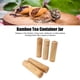 thumbnail image 4 of Recipiente De Té, Lata De Té De Bambú De 5 Piezas De 12 Cm De Longitud Para Granos De Café Nueces, 4 of 7