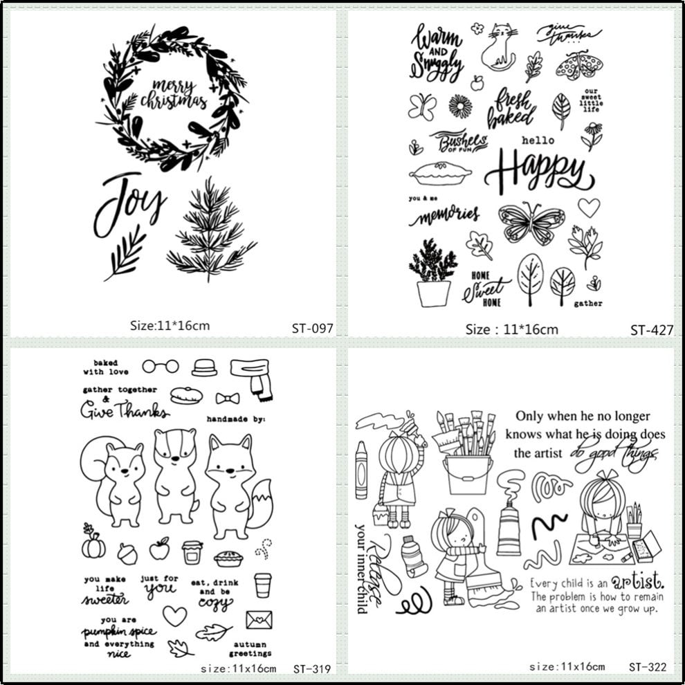 Hand Account Icon Transparent Clear Silicone Stamp//Seal For Diy Scrapbooking//Photo Album Decorative Clear Stamp Sheets