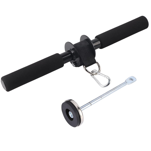 Entrenador de fuerza del antebrazo, barra de rodamiento de antebrazo, equipo de Fitness con cuerda enrollable de peso libre