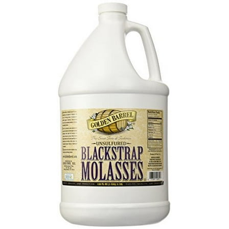 Golden Barrel Bulk Unsulfured Blackstrap Molasses Jug (128 Fl Oz)
