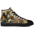 thumbnail image 4 of Aidianart Dragon High Top Shoes Mens High Top Canvas Sneakers Size 8, 4 of 5