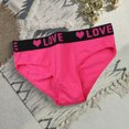 thumbnail image 3 of Visland Culottes pour Femmes, String Sans Coutures à Lettres Imprimées, Culottes Triangle Taille Basse pour Dames, Extensibles, Invisibles, Culottes Bikini, 3 of 8
