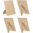thumbnail image 1 of PATIKIL 4 Pack Easel Back for Picture Frame, 8 x 10 Inch Replacement Picture Frame Easel Back DIY Photo Board for Photo Frames Tiles, Poplar, 1 of 7