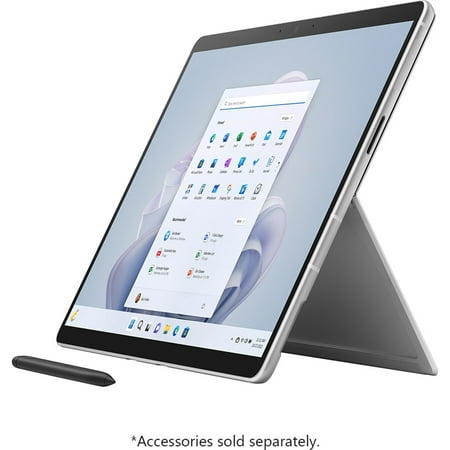 Microsoft Surface Pro 9 (2022), 13" 2-in-1 Tablet/Laptop, 5G Connectivity, Thin and Lightweight, Faster SQ3 Processor for Multi-Tasking, 8GB RAM, 128GB Storage with Windows 11, Platinum - (Open Box)