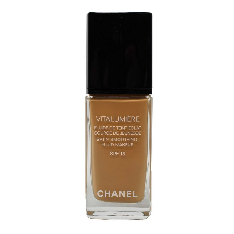 Chanel Vitalumiere Satin Smoothing Fluid Makeup SPF 15 - 50 Naturel 1 oz  Foundation