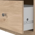 thumbnail image 2 of Tvilum Studio 3-Piece Bedroom Set for Adults, Jackson Hickory, 2 of 5