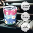 thumbnail image 5 of Holiday Birthday Valentine Gifts for Women, 20 oz Stainless Steel Tumbler with Lid and Straws, Funny Floral Coffee Tumbler, Present Ideas for Mom, Wife, Girlfriend, Sister, Friend, Rainbow Daisy, 5 of 7