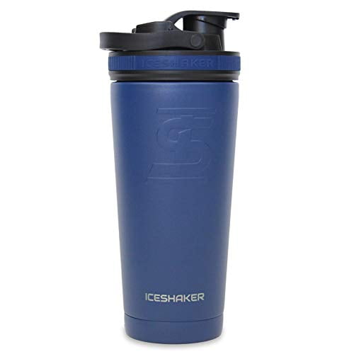 Ice Shaker Stainless Steel Insulated Water Bottle Protein Mixing Cup