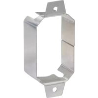 Southwire New and Old Work Rectangle Galvanized Steel Box Extension Ring