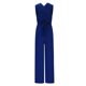 thumbnail image 4 of ICHUANYI Clearance Fashion Women Casual Cold Shoulder Jumpsuit Suspender Jumpsuits Wide Leg Pant(Blue, M) ICHUANYI WER2023081402318, 4 of 7