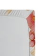 thumbnail image 3 of Ambesonne Japanese Fitted Sheet, Vibrant Sakura Flowers, Queen Size, Coral Dark Coral Yellow, 3 of 3