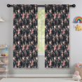 thumbnail image 5 of Blackout Kids Curtains,Pioneer Flower Floral Print Pattern Childrens Insulated Curtains Set Of 2,Bedroom Essentials,Toddler Room Decor 42"x63", 5 of 5