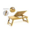 thumbnail image 5 of Furinno FNCL-33008 Pine Solid Wood Adjustable Ventilated Notebook Lapdesk, Natural, 5 of 5