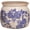 Blue & White Chinoiserie Floral, variant on Ceramic Planter for Indoor Plants, 6.29 Inch Rose Pattern Crackle Glaze Flower Pot with Drainage Hole, Orchid Succulent Pots, European Farmhouse Bedroom Balcony Decor Gift, Pink