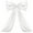 White, variant on Coquette Large Satin Bow, 24 x 35 Inches, Giant Bow Ribbon Tie for Coquette Room Decor, Birthday Party Christmas Backdrop Wall Decoration