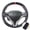 Blue Thread, variant on Blue Thread Carbon Fiber Steering Wheel Cover for Honda Civic 8 2005-2011 Old Civic Type R 2004-2011 (3-Spoke) Leather Interior Accessories