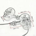 thumbnail image 3 of Hometravel Skull LED Turn Signal, Modified Retro Design Motorcycle Indicator Light, Custom Bike Signal Lamp for Motorcycle, Safety Lighting, 3 of 9
