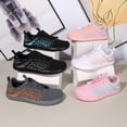 thumbnail image 3 of Men’s Wide Toe Box Running Sneakers Breathable Lightweight Walking Shoes with Cushioned Non Slip Sole Comfortable Lace Up Trainers for Gym Travel Daily Wear, 3 of 9