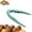 Green, variant on Food Clips Category Nut Open Clip Chestnut Peeler & Cutter Tool with Chestnut Clip Opener for Easy Removal and Fresh Prep