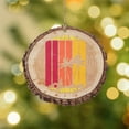 thumbnail image 4 of CafePress - Florida Flagler Beach - Rustic Wood Ornament, 2.75"x2.5", 4 of 4