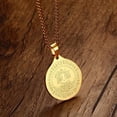 thumbnail image 3 of Collar de Acero Inoxidable Zulema Avalokitesvara Bodhisattva Colgante Cadena, 3 of 8