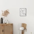 thumbnail image 2 of Stupell Industries Sweet Southern & Sassy Lively Cursive Typography Inspirational Painting Black Framed Art Print Wall Art, 11 x 14, 2 of 7