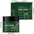 thumbnail image 3 of Natural Usman Grass Hair Mask, 3.5 Oz Deep Conditioner, Deep Conditioning Hair Mask for Damaged Hair Treatment, Hair Mask for Frizzy and Damaged Hair, Hair Intensive Repair Serum Mask, 3 of 9
