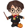 thumbnail image 1 of Halloween Inflatable Harry Potter with Jack-O'-Lantern and Wand, 1 of 5
