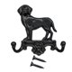 thumbnail image 2 of Gancho de pared de hierro fundido para colgar llaves vintage, para exteriores, resistente y decorativo. Perro, 2 of 9